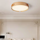 Axyaa Walnut Ceiling Light: Modern Japanese Style Nordic Fixture for Master bedroom and Restaurant