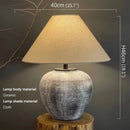 Axyaa Ceramic Table Lamp for Living Room, Bedroom, Study, Hotel, Desk