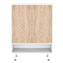 Axyaa 18 Pair Shoe Rack Cabinet with Door: Shoe Organizer for Living Room