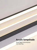 Axyaa Rectangular Aisle Light LED Ceiling Light Simple Modern Entry Balcony Light