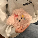 Axyaa Kawaii Puppy Plush Hot Water Bag for Periods & Belly Warmth
