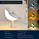 Axyaa Wooden Bird Table Lamp - Dimmable Touch Switch Night Light for Bedroom