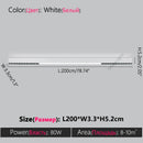 Axyaa Linear Minimalist Ceiling Light
