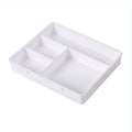 Axyaa Multi-Cell Stackable Storage Tray for Organizing Jewelry, Makeup, and Stationery