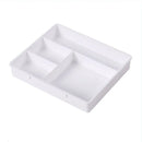 Axyaa Multi-Cell Stackable Storage Tray for Organizing Jewelry, Makeup, and Stationery