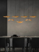 Axyaa Retro Wood Staircase Island Pendant Light