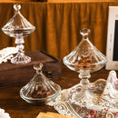 Axyaa Delicate Dim Sum & Dessert Tray with Lid and Tea Cup