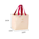 Axyaa Insulated Lunch Bag with Badge: Portable Thermal Cooler for School & Picnic