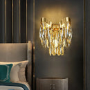 Axyaa Sunflower Crystal Ceiling Chandelier for Home Living Dining Room