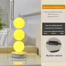 Axyaa Rainbow Candy Glass Balls LED Floor Lamp for Stylish Living Room Decor