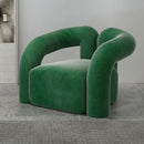 Axyaa Nordic Luxury Armchair - White Designer Vanity Chair