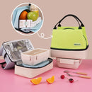 Axyaa Insulated Shoulder Strap Lunch Bag: Stylish & Portable Thermal Cooler for Work & School