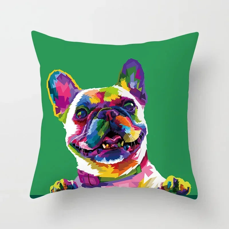 Axyaa Abstract Animal Pattern Pillowcase 45*45cm