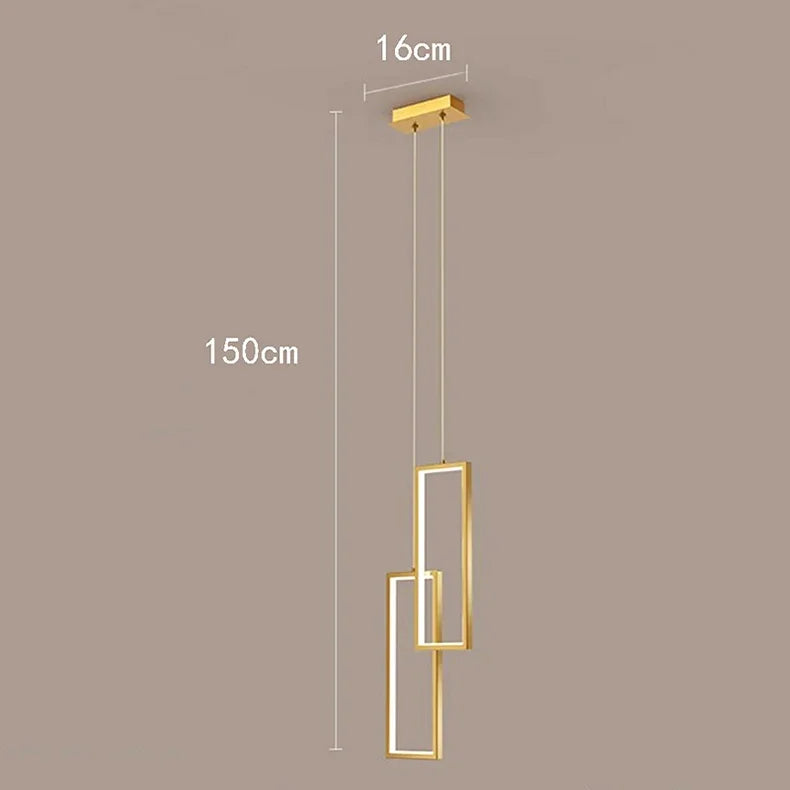 Axyaa Nordic Stair Chandelier Ceiling Light for Living and Dining Room