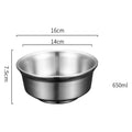 Axyaa Stainless Steel Rice Soup Bowl Set for Kitchen Utensils
