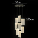 Axyaa LED Pendant Light for Living Room Staircase Chandeliers Modern Home Decor