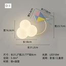 Axyaa Cartoon Wall Lamp: LED Home Wall Decoration for Living Room and Bedroom