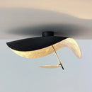 Axyaa Flying Shuttle Hat LED Ceiling Light: Nordic Minimalist Chandelier for Home and Hospitality