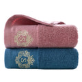 Axyaa 2pcs Towel Set: 35x75cm Face Hand Towels & 70x140cm Big Bath Shower Towel