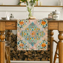 Axyaa National Style Table Runner - Retro Pattern for Dining Decor and Wedding