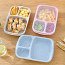Axyaa Wheat Straw Bento Box with Compartment - Eco-Friendly & Microwave Safe