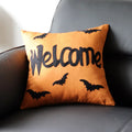 Axyaa Halloween Maple Pumpkin Thanksgiving Cushion Cover Set