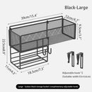 Axyaa Wire Baskets: Versatile Wall Mount Storage for Home, Office, Kitchen, Bathroom, Laundry