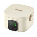 Axyaa Portable Electric Lunch Box - LCD Display, Small Capacity, Rechargeable