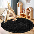 Axyaa Silky Soft Shaggy Area Rug for Living Room Bedroom Kids Nursery Mats