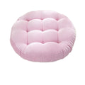 Axyaa Round Tufted Corduroy Floor Cushion for Meditation and Sitting