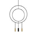 Axyaa Postmodern Metal Chandelier Restaurant Bedroom Bar Study Lamp