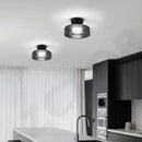 Axyaa Modern Glass LED Ceiling Light Chandelier for Home Decor