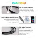 Axyaa USB LED Ambient Lights: Symphony RGB Atmosphere Lamp for Tesla Model 3 Y S X