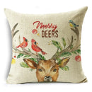 Axyaa Festive Christmas Tree Pillow Cover for Home Decoration