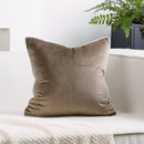 Axyaa Black White Velvet Pillow Covers Modern Home Decor Accent Sofa Bed