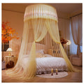 Axyaa Princess Wind Embroidered Dome Mosquito Net