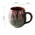 Axyaa Retro Ceramic Coffee Mug 500ml - Creative & Cute Breakfast Cereal Cup