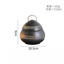 Axyaa Ceramic Egg Shape Bowl with Lid for Soup and Desserts