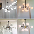 Axyaa Nordic Chandeliers Dining Room Pendant Lights Ceiling Hanging Lamps
