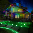 Axyaa RGBW LED String Lights: Festive Outdoor Decor with Remote Control