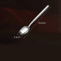 Axyaa Stainless Steel 2-in-1 Fork Spoon for Pasta Salad & Household Dining