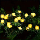 Axyaa Rose LED Outdoor Garden Decorative String Lights