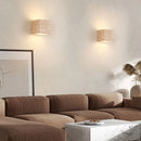Axyaa Cuboid Stone LED Wall Lamp for Parlor Bedroom Aisle Creative Lighting Fixtures