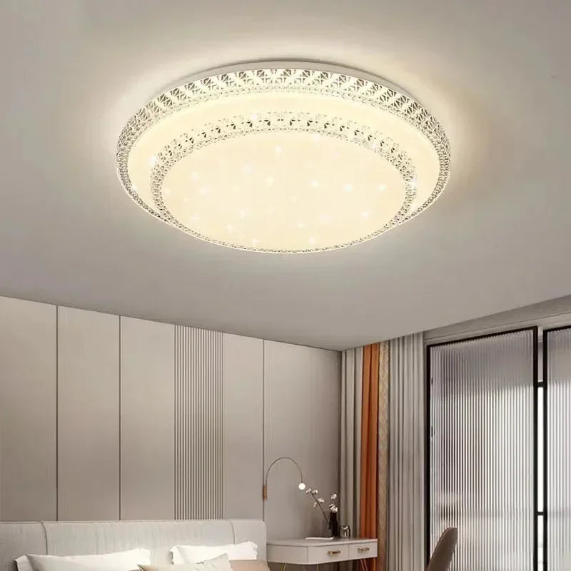 Axya LED Ceiling Chandelier for Home Decor - Modern Acrylic Fixture for Bedroom, Living & Dining Room