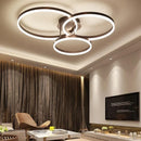 Axyaa LED Ceiling Light: Modern Minimalist, Light Luxury, Creative Circle Design for Home