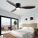 Axyaa 3 Color 6 Speeds DC Motor Ceiling Fans with Lights and Remote Control