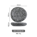 Axyaa Ceramic Sashimi Plate Set - Elegant & Versatile for Home and Restaurant Use