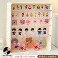 Axyaa Acrylic Small Blind Box Display Stand for Pop Bean Figures Collection