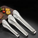 Axya Stainless Steel Food Clips: Multi-Purpose BBQ and Kitchen Tongs