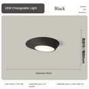 Axyaa Nordic LED Ceiling Lights - White Black Fixtures for Home Decor